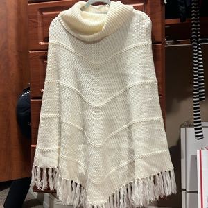 White poncho